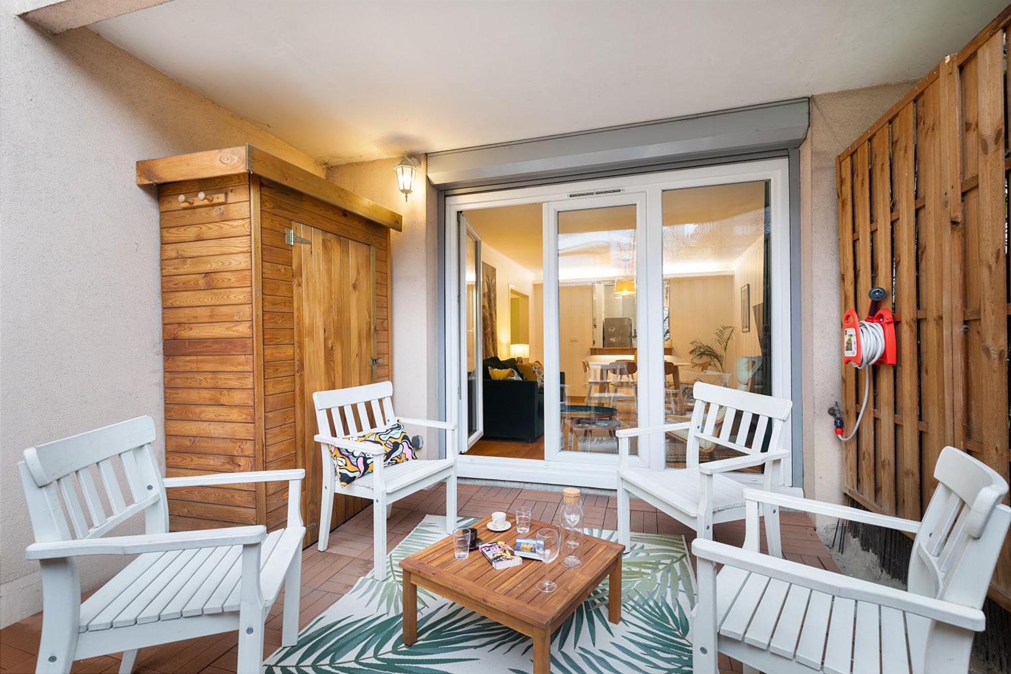Cosy'N Paris - Parking Secure - Metro 14 - Wifi - Terrace - Premium Bedding Appartement Gentilly Buitenkant foto