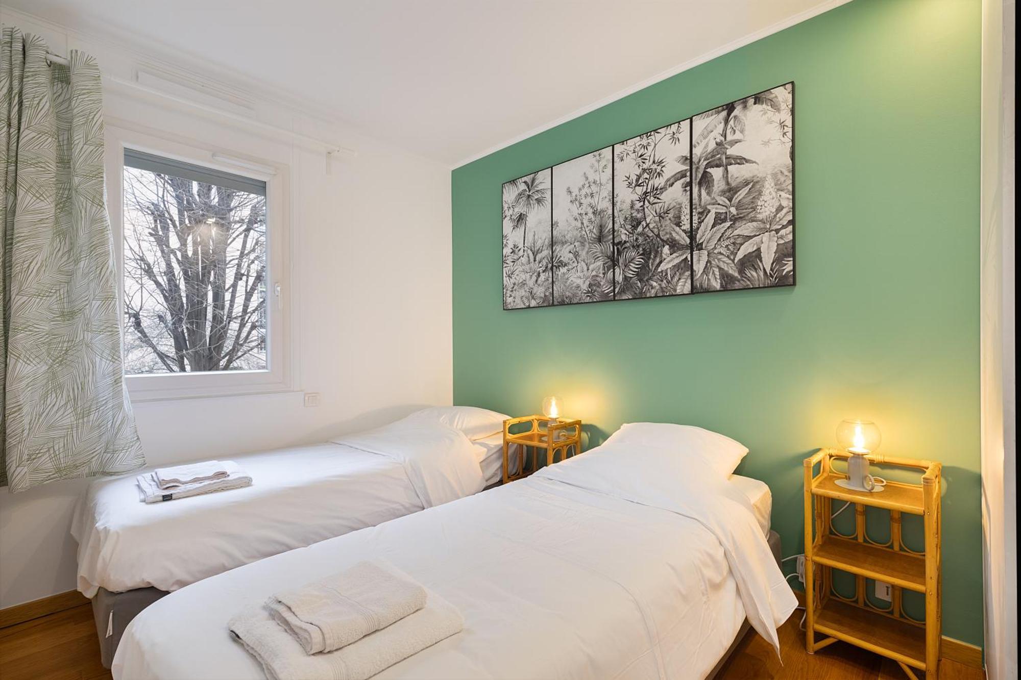Cosy'N Paris - Parking Secure - Metro 14 - Wifi - Terrace - Premium Bedding Appartement Gentilly Buitenkant foto