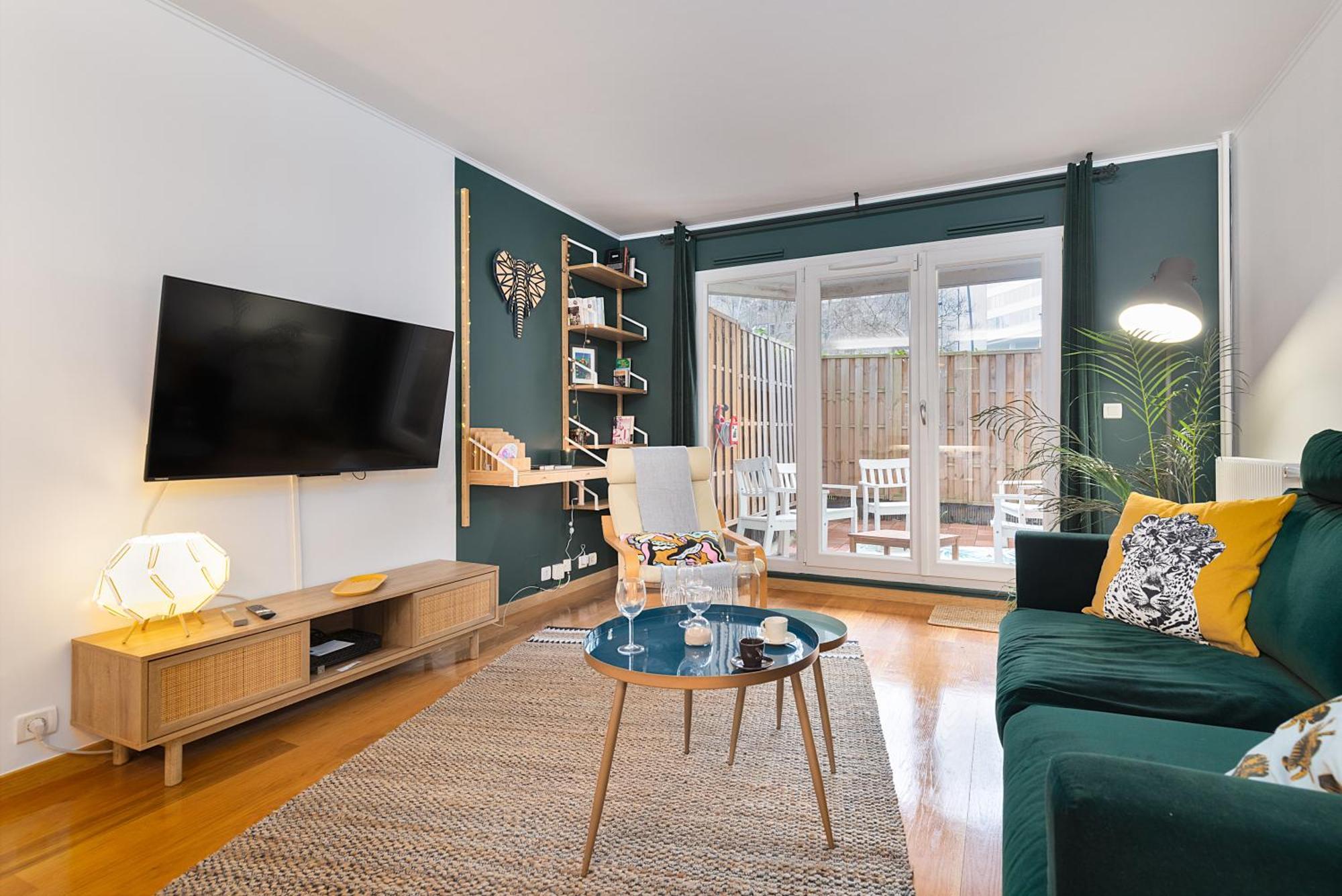 Cosy'N Paris - Parking Secure - Metro 14 - Wifi - Terrace - Premium Bedding Appartement Gentilly Buitenkant foto