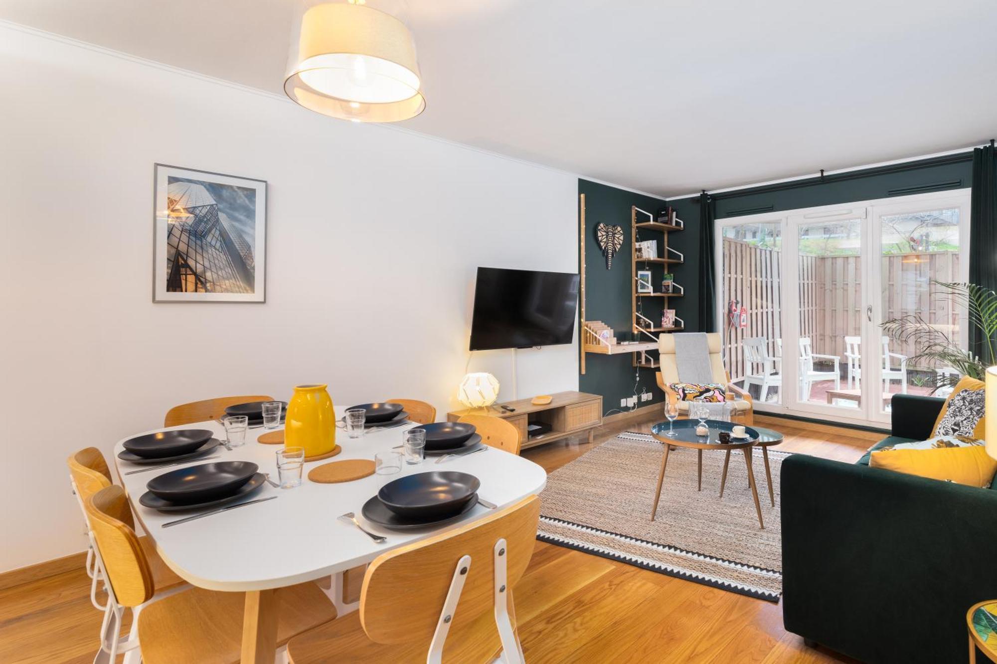 Cosy'N Paris - Parking Secure - Metro 14 - Wifi - Terrace - Premium Bedding Appartement Gentilly Buitenkant foto